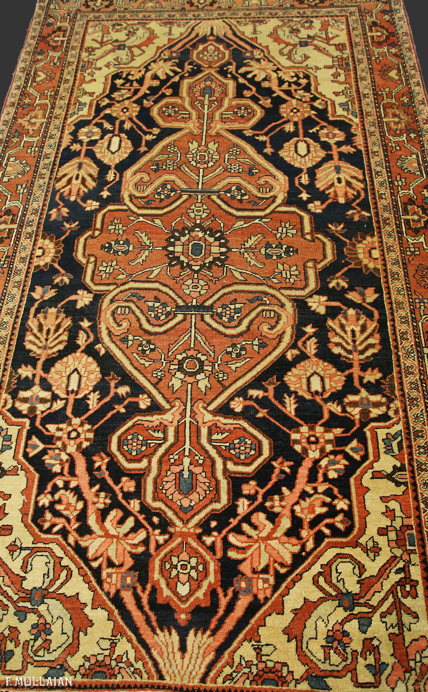 Antique Persian Heriz Rug n°:20201546